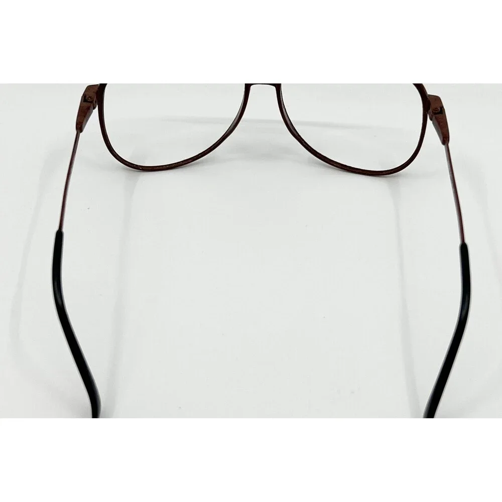 Zimco Carbon H Eyeglasses Mens Brown Aviator Frames 56-18-140
